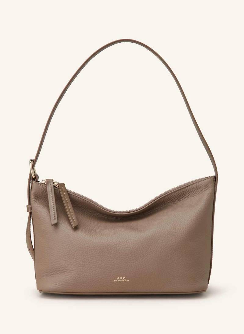 A.P.C. Schultertasche beige von A.P.C.