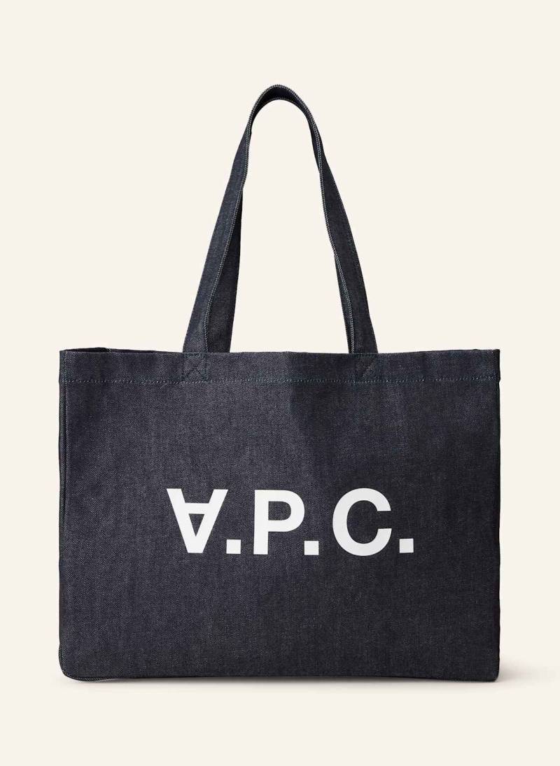 A.P.C. Shopper In Jeansoptik blau von A.P.C.