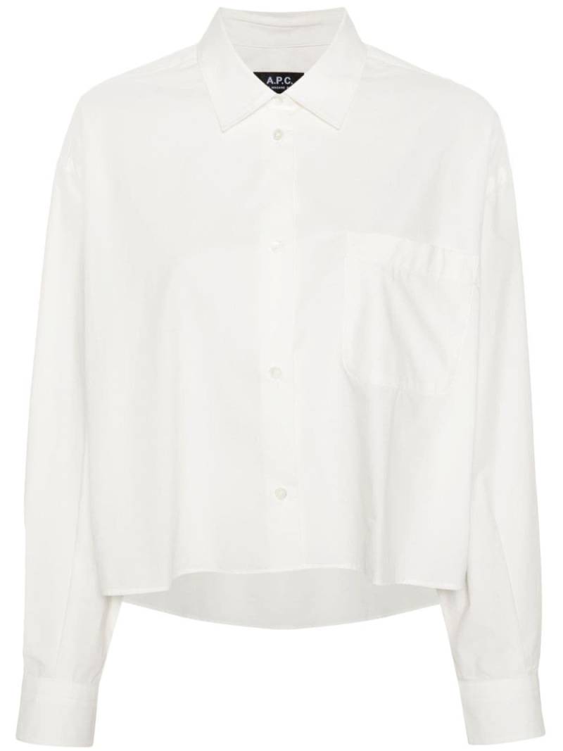 A.P.C. Sophia shirt - White von A.P.C.