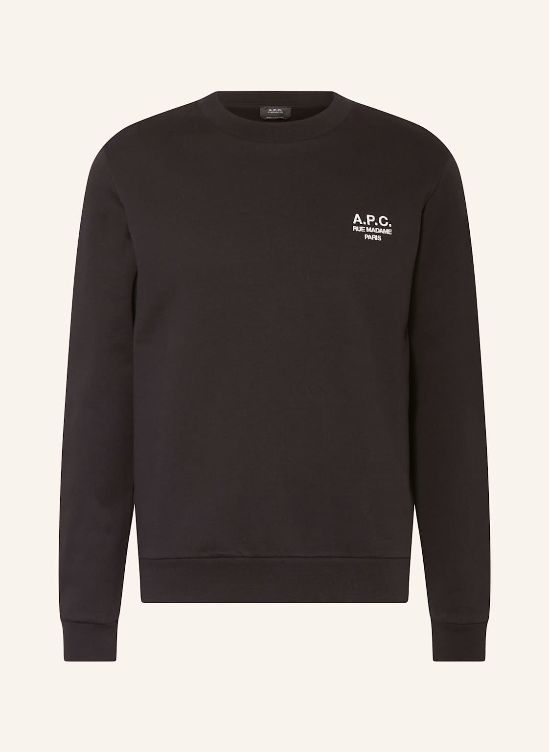 A.P.C. Sweatshirt schwarz A.P.C. Sweatshirt schwarz von A.P.C.