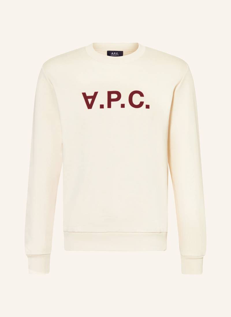 A.P.C. Sweatshirt weiss von A.P.C.