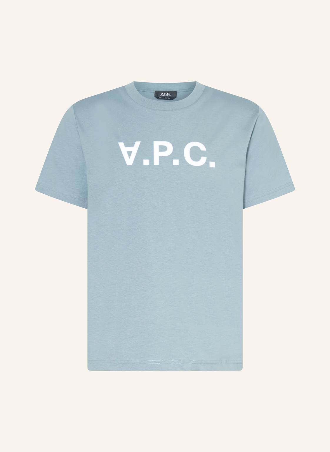 A.P.C. T-Shirt Standard Grand Vpc blau A.P.C. T-Shirt Standard Grand Vpc blau von A.P.C.