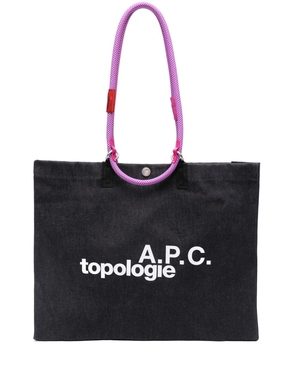 A.P.C. Topologie tote bag - Blue von A.P.C.