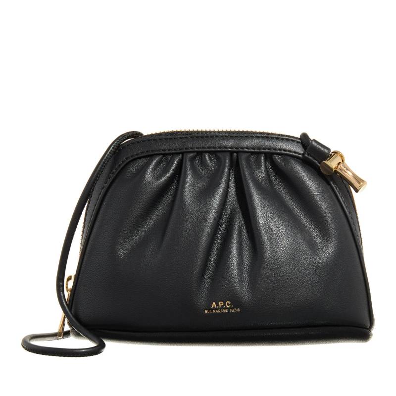 A.P.C. S.A.S Schultertasche - Bourse Ninon Small - Gr. unisize - in Schwarz - für Damen von A.P.C. S.A.S