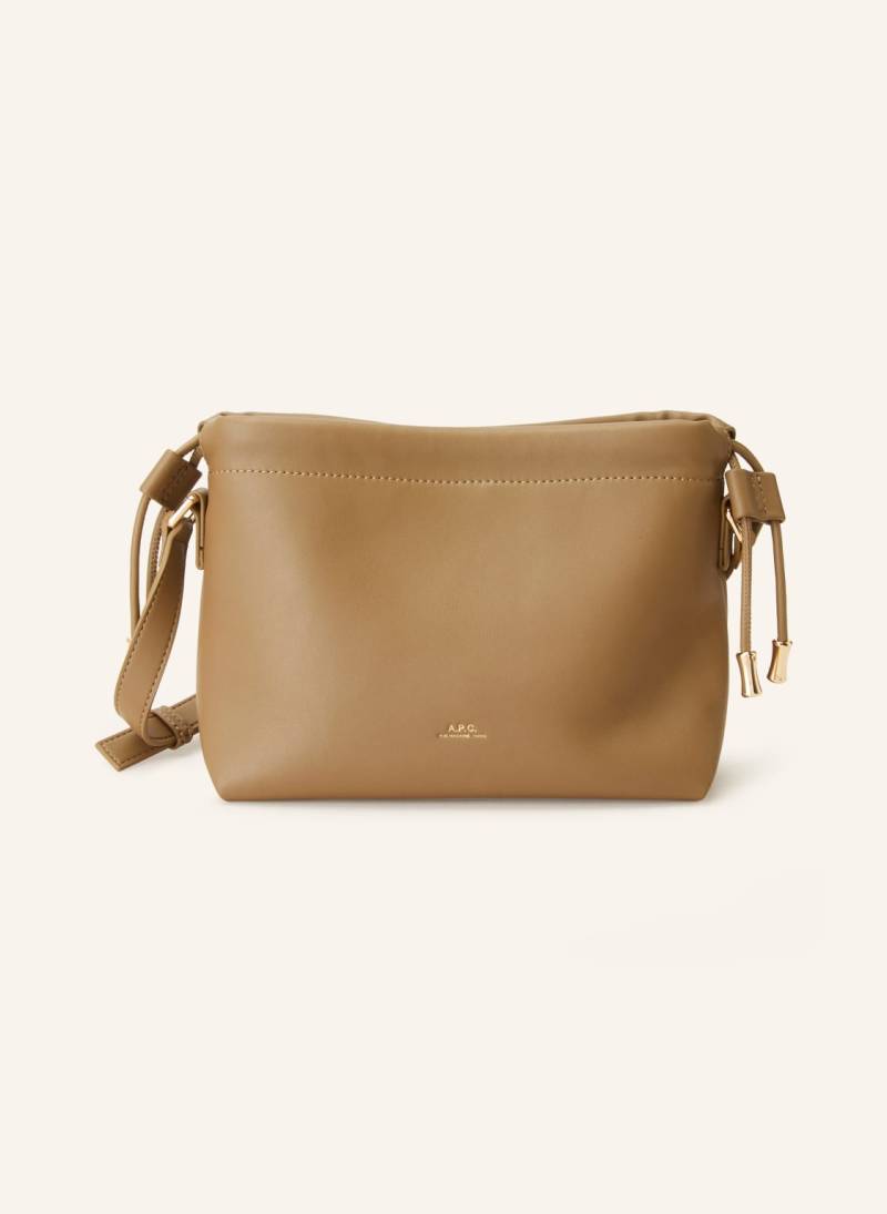 A.P.C. Umhängetasche Ninon Mini beige von A.P.C.