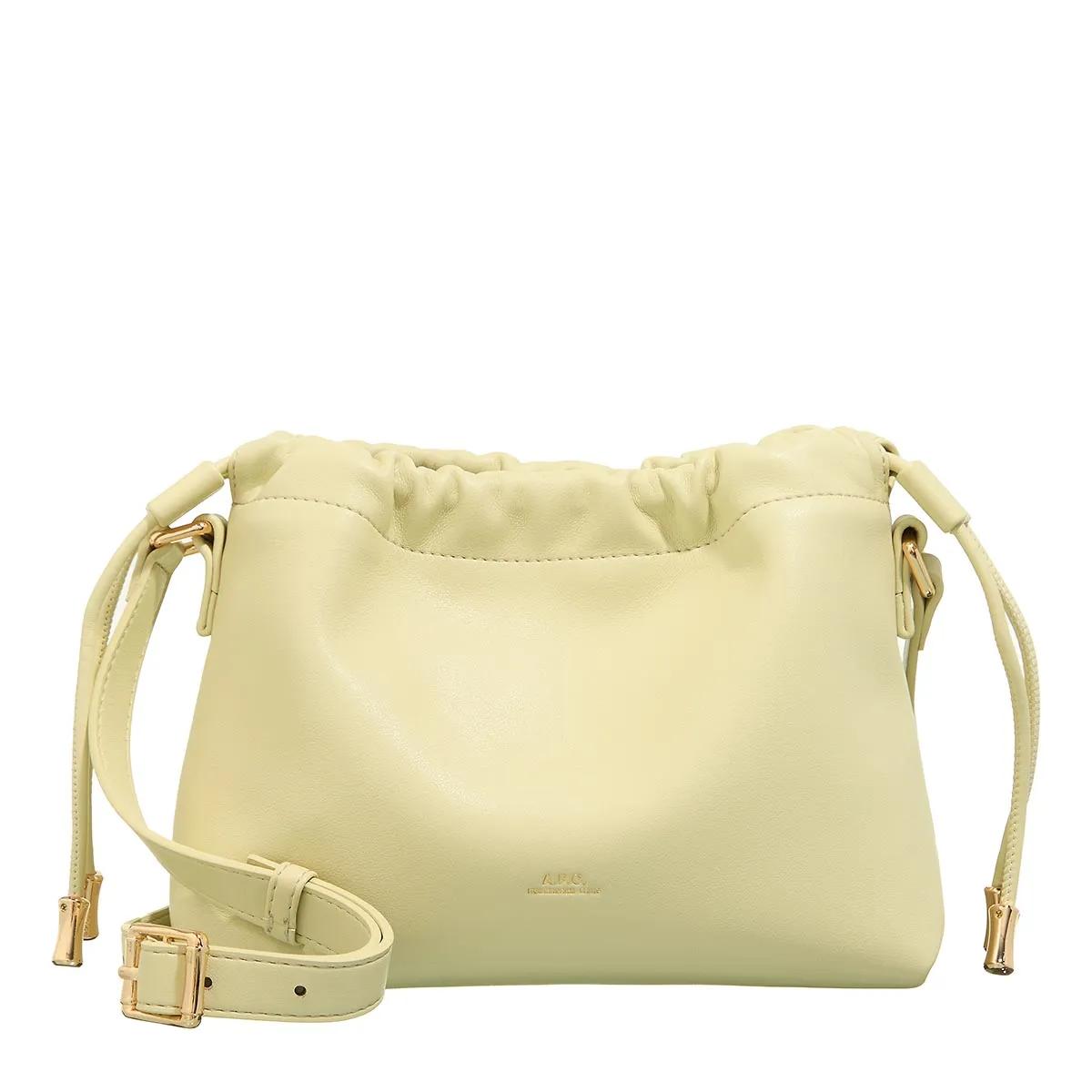 A.P.C. Schultertasche - PUAAT-F61582 - Gr. unisize - in Creme - für Damen von A.P.C.