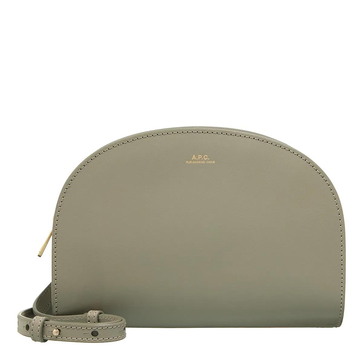 A.P.C. Schultertasche - PXAWV-F61596 - Gr. unisize - in Grün - für Damen von A.P.C.