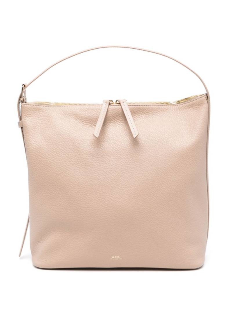 A.P.C. Vera shoulder bag - Neutrals von A.P.C.