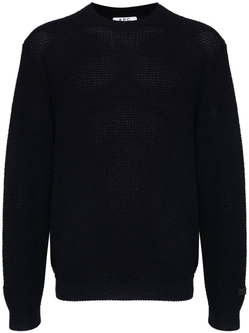 A.P.C. JJJJound jumper - Blue von A.P.C.