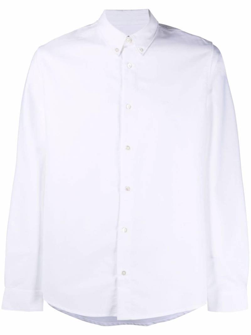 A.P.C. button-down organic cotton shirt - White von A.P.C.