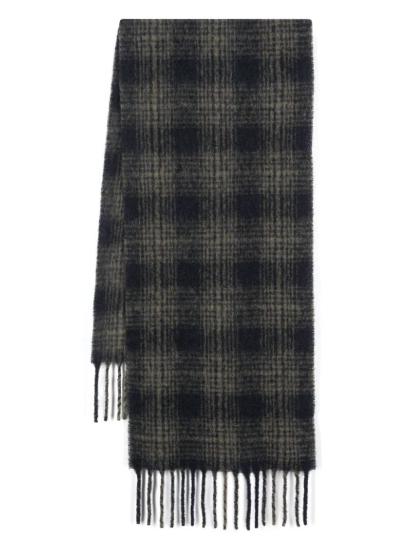 A.P.C. checked scarf - Green von A.P.C.