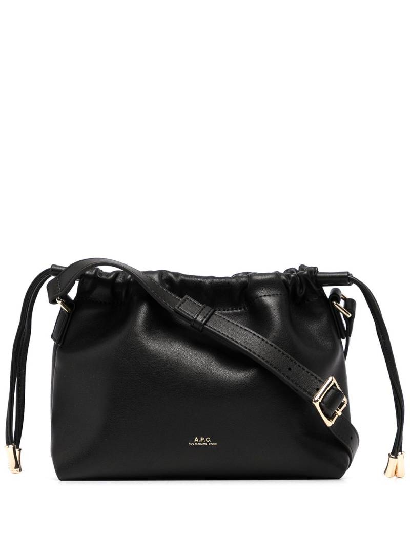 A.P.C. Ninon shoulder bag - Black von A.P.C.