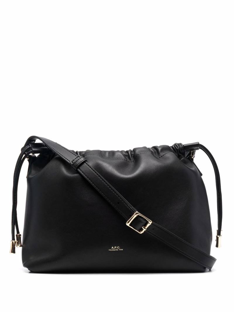 A.P.C. small Ninon cross body bag - Black von A.P.C.