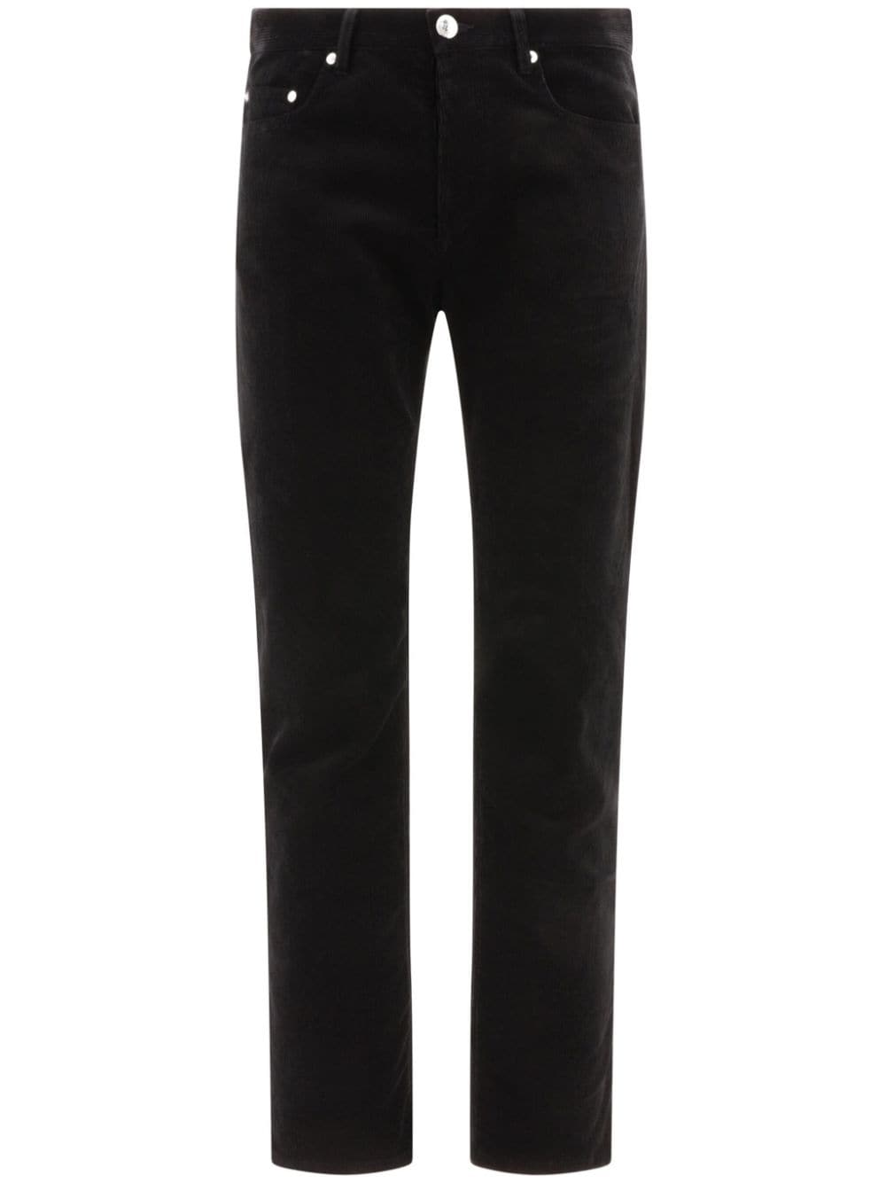 A.P.C. mid-rise slim-fit jeans - Black von A.P.C.