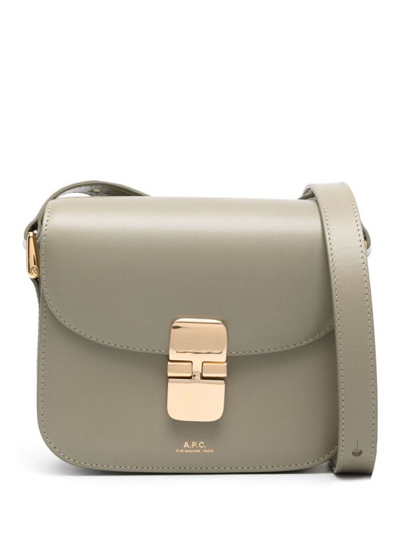 A.P.C. mini Grace shoulder bag - Green von A.P.C.