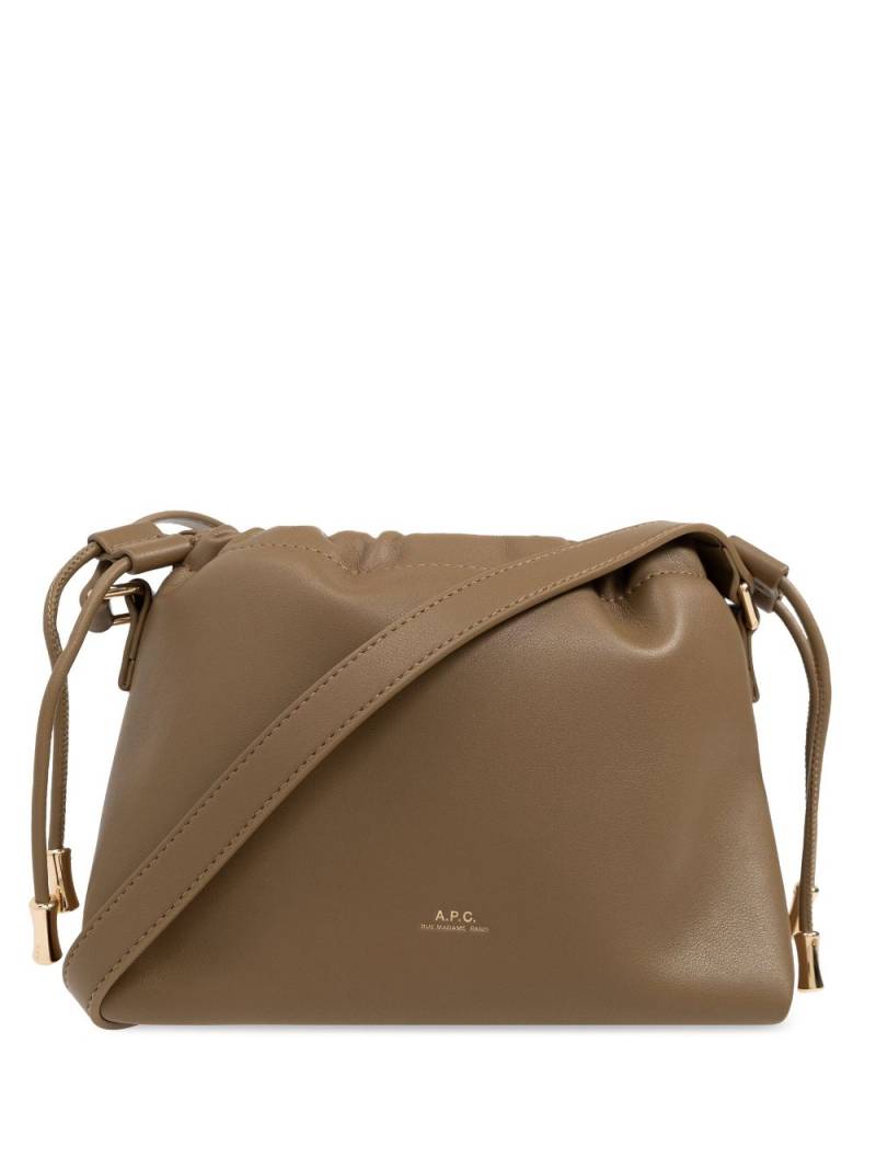 A.P.C. Ninon shoulder bag - Brown von A.P.C.