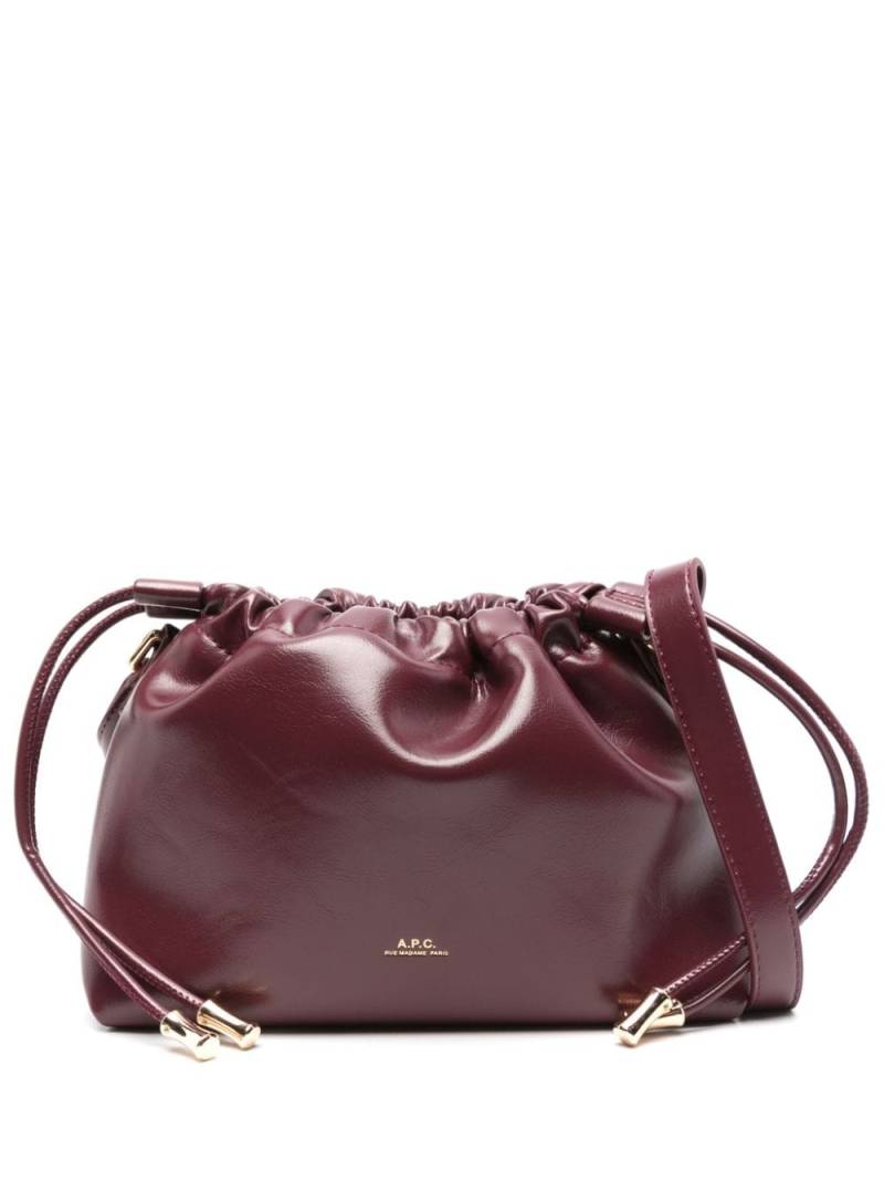 A.P.C. mini Ninon cross body bag - Red von A.P.C.