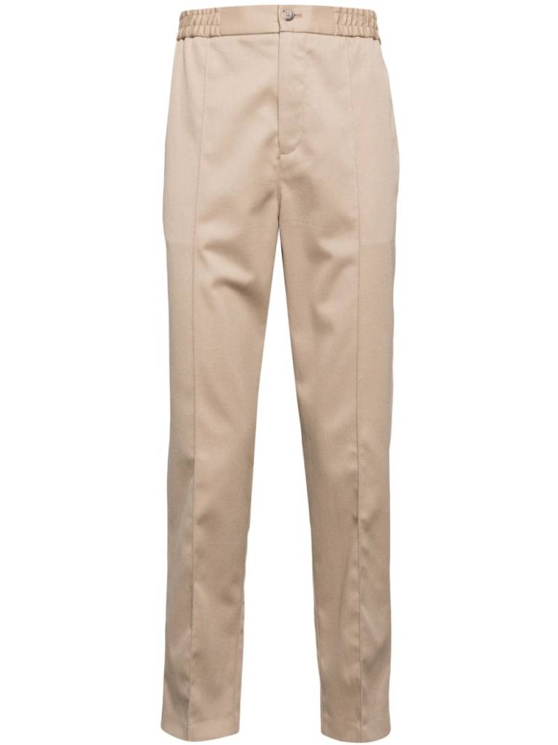 A.P.C. pressed-crease straight trousers - Brown von A.P.C.