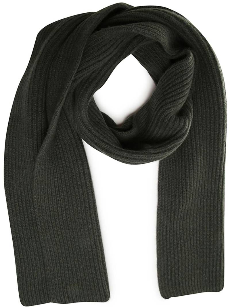 A.P.C. ribbed-knit scarf - Green von A.P.C.