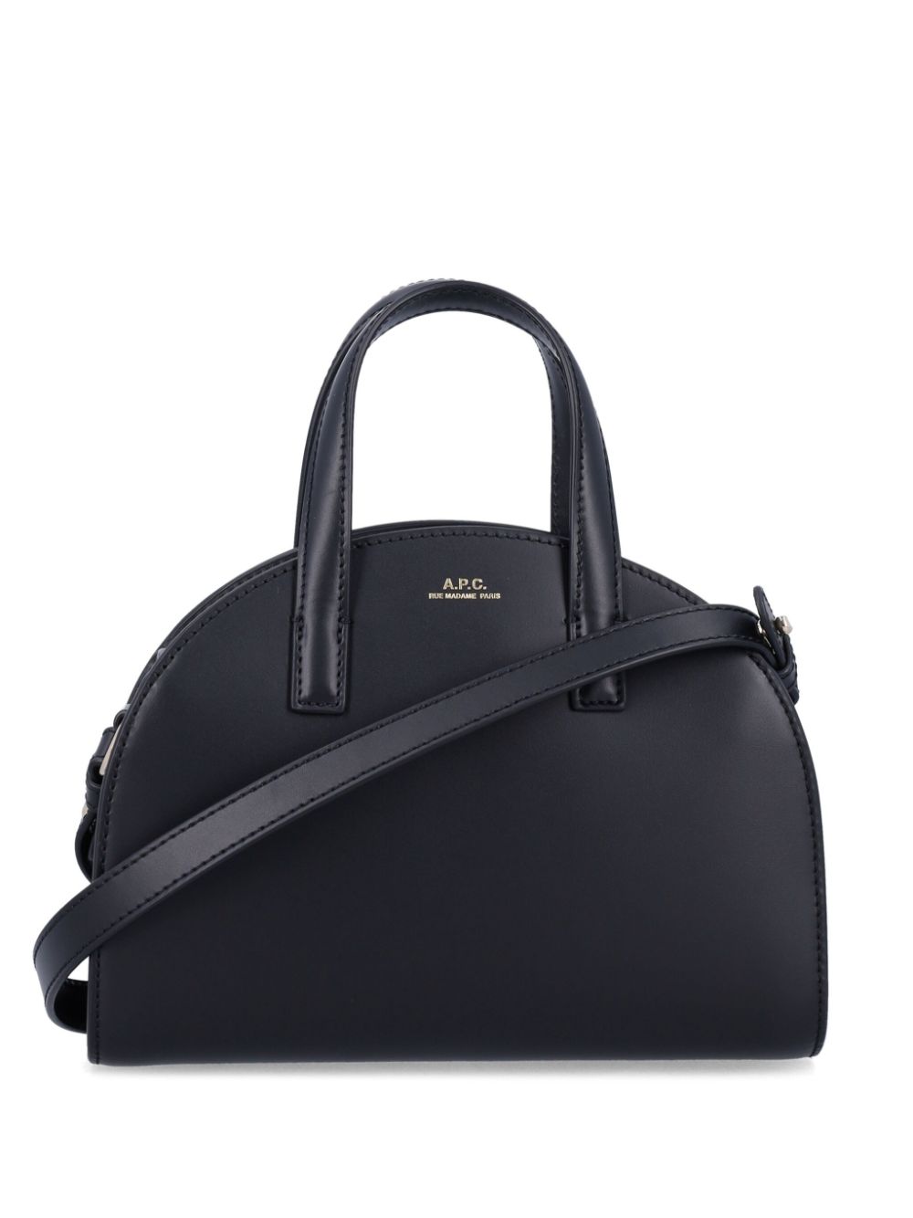 A.P.C. small Demi-Lune tote bag - Black von A.P.C.