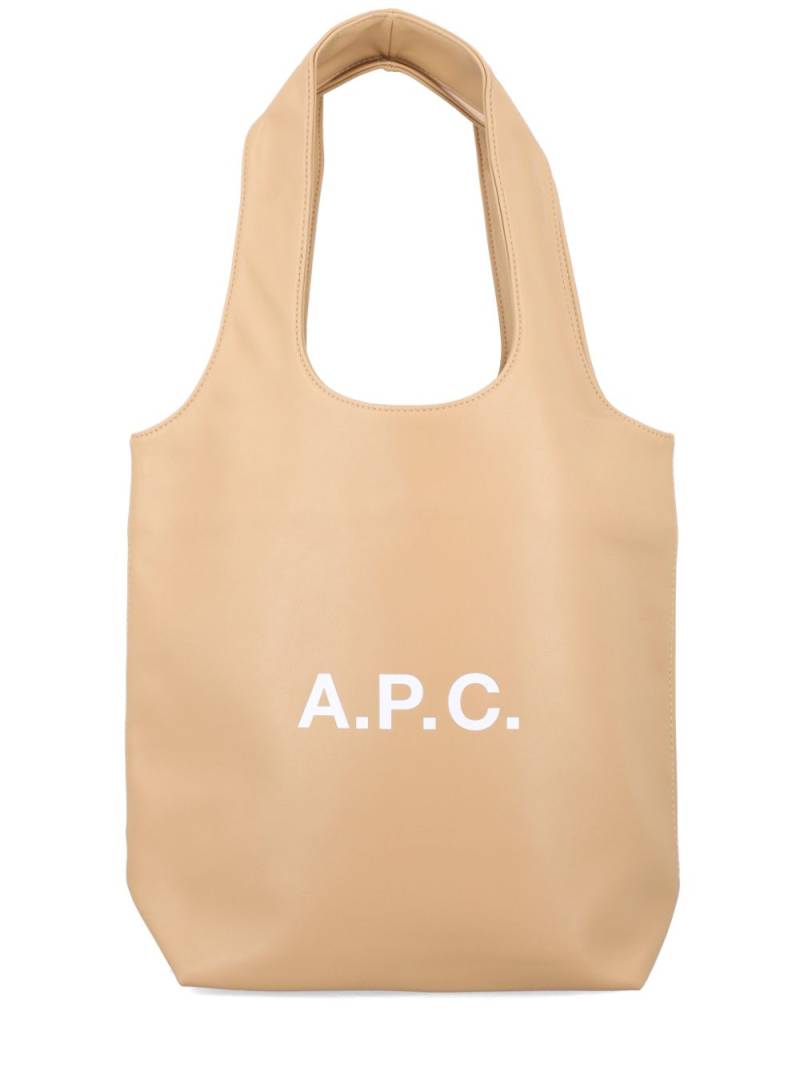 A.P.C. small Ninon tote bag - Neutrals von A.P.C.