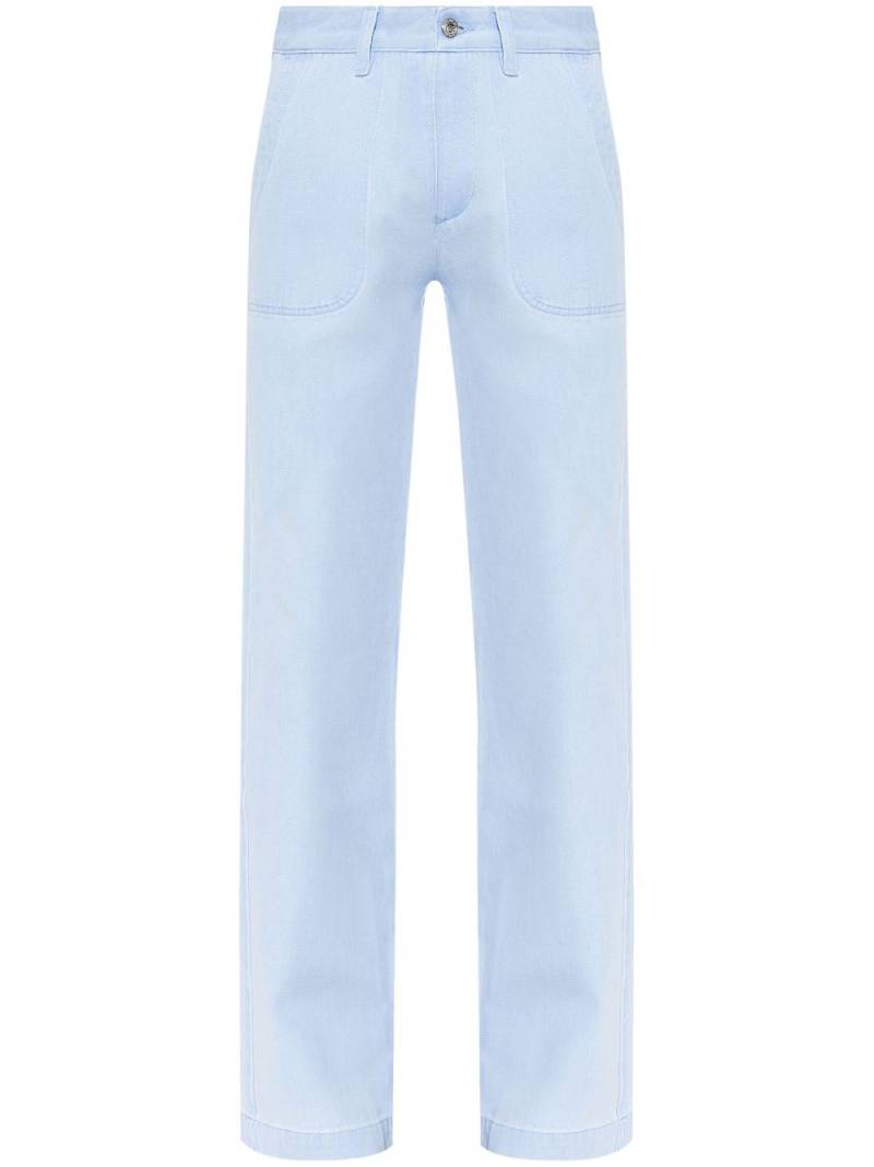 A.P.C. straight-leg cotton jeans - Blue von A.P.C.