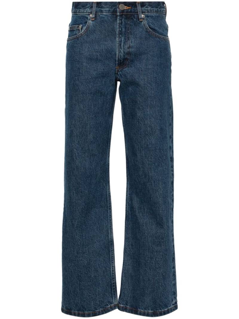 A.P.C. straight-leg cotton jeans - Blue von A.P.C.