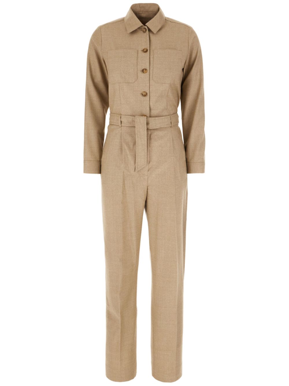 A.P.C. wool jumpsuit - Neutrals von A.P.C.