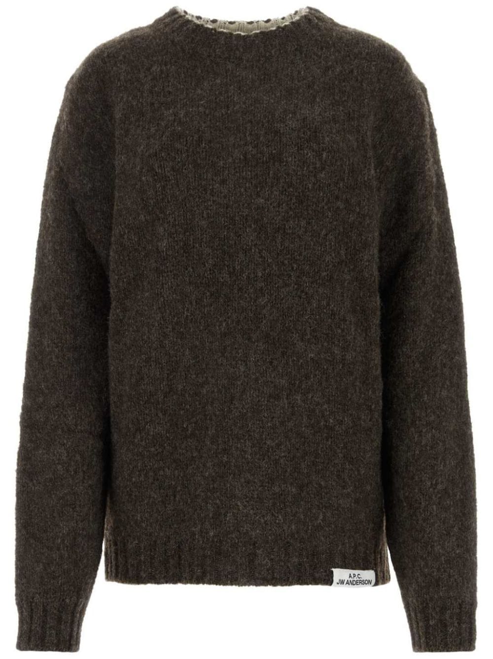 A.P.C. wool oversize jumper - Brown von A.P.C.