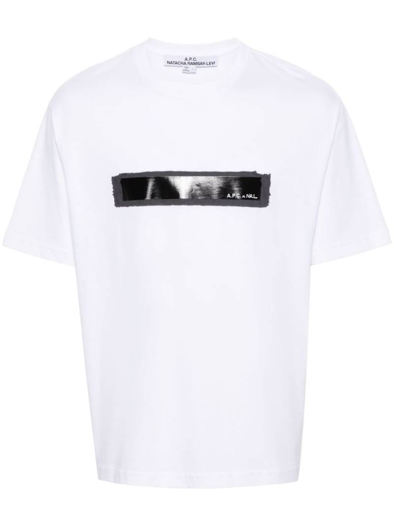 A.P.C. x NRL logo-print T-shirt - White von A.P.C.