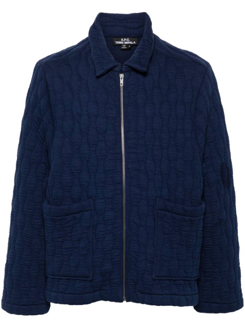 A.P.C. x Tame Impala Fish jacket - Blue von A.P.C.