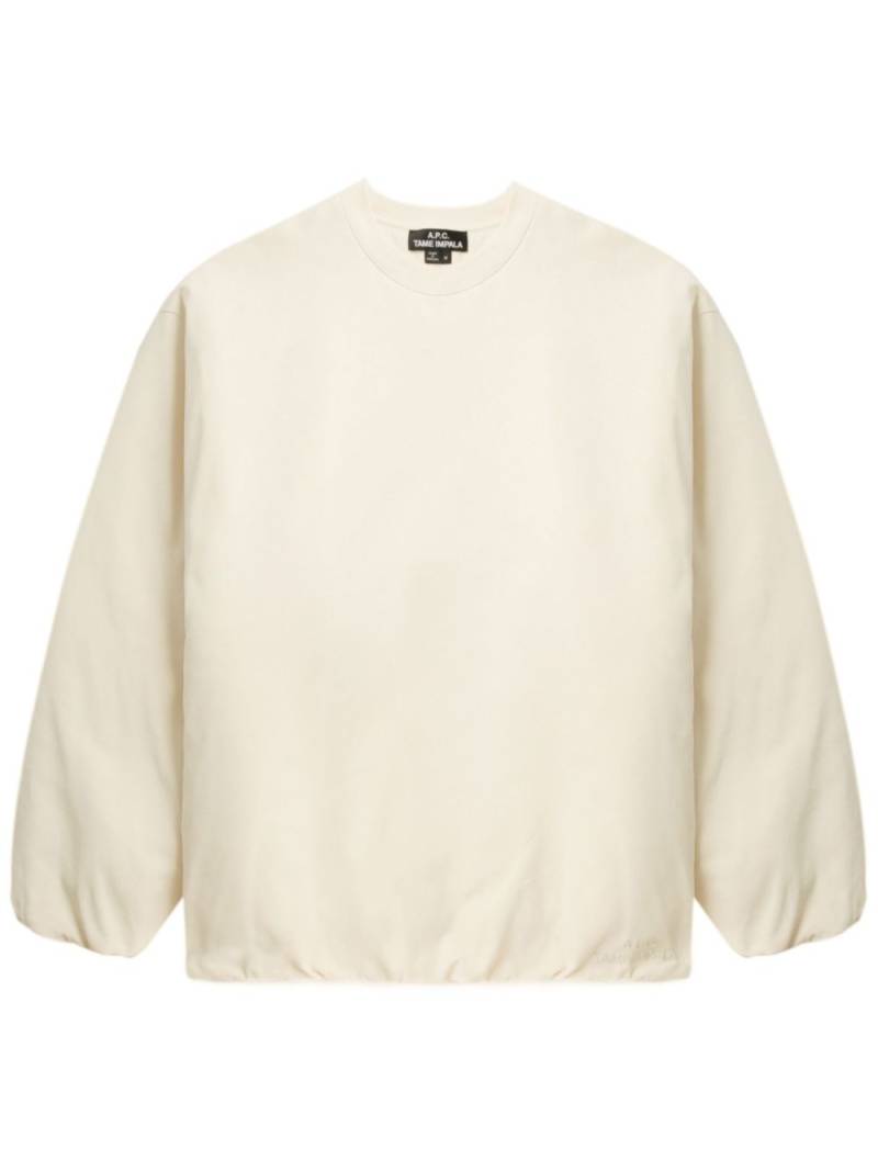 A.P.C. x Tame Impala Kook sweatshirt - White von A.P.C.