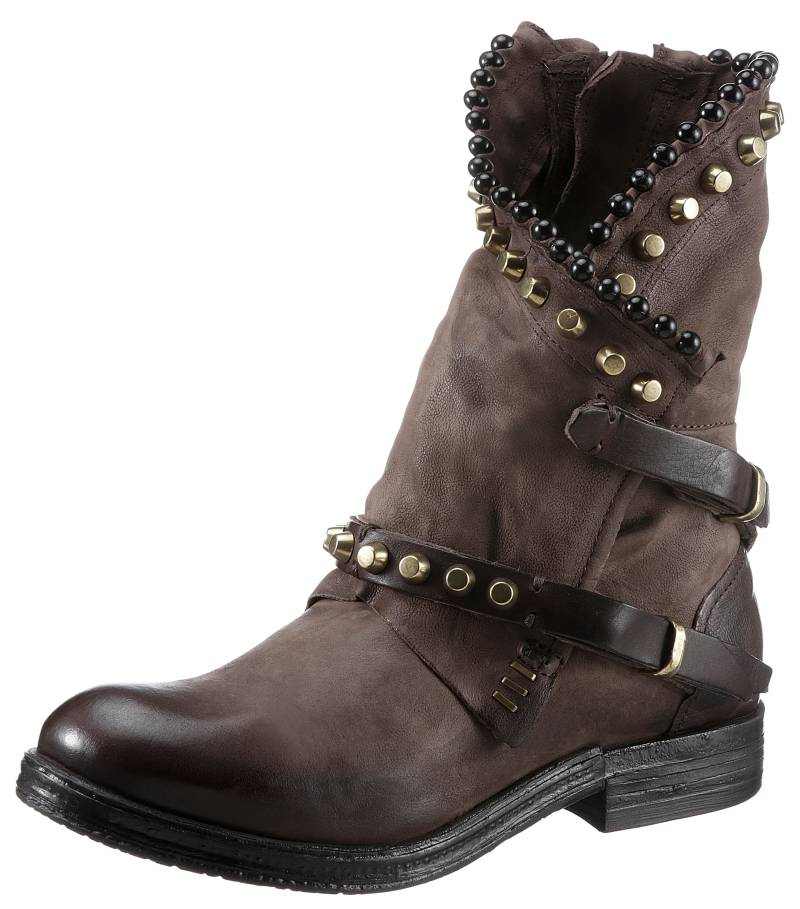 A.S.98 Bikerboots »VERTI«, im angesagten Used Look von A.S.98