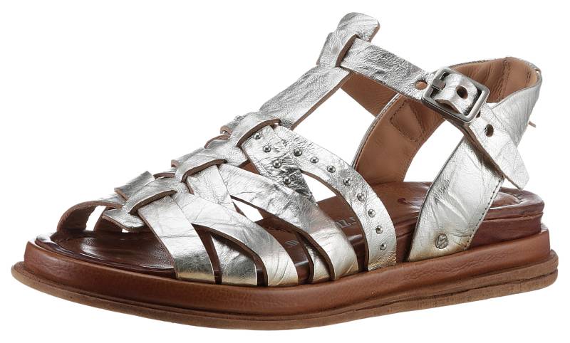 A.S.98 Riemchensandale »OTTONE«, Keilabsatz, Sommerschuh, Sandalette im Gladiatoren Look von A.S.98