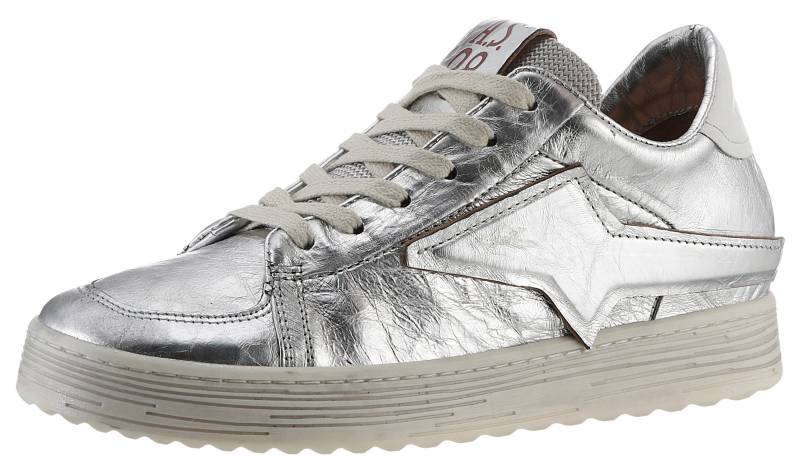 A.S.98 Sneaker, im Metallic-Look, Freizeitschuh, Halbschuh, Schnürschuh von A.S.98