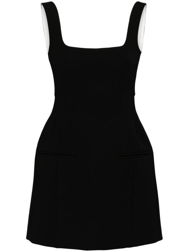 A.W.A.K.E. Mode tailored mini dress - Black von A.W.A.K.E. Mode