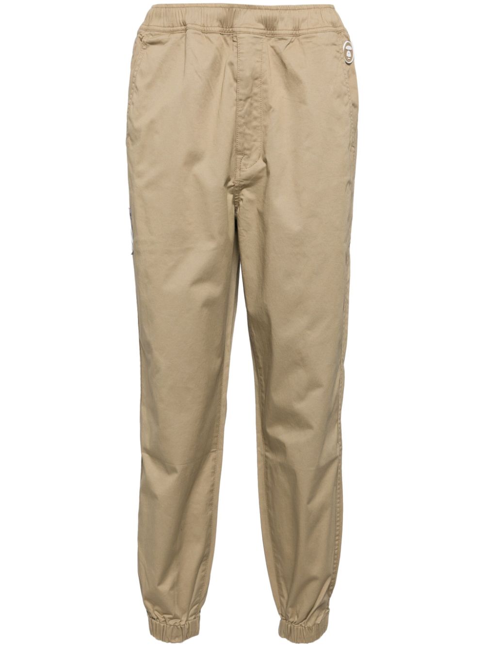 AAPE BY *A BATHING APE® Moonface logo pants - Neutrals von AAPE BY *A BATHING APE®