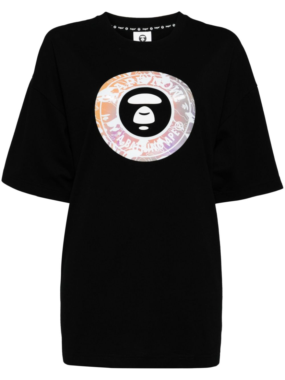 AAPE BY *A BATHING APE® graphic-print cotton T-shirt - Black von AAPE BY *A BATHING APE®