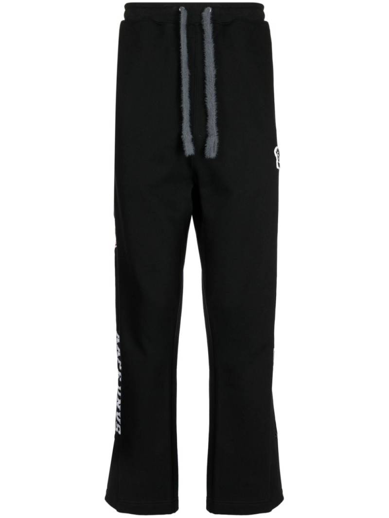 AAPE BY *A BATHING APE® logo-appliqué track pants - Black von AAPE BY *A BATHING APE®