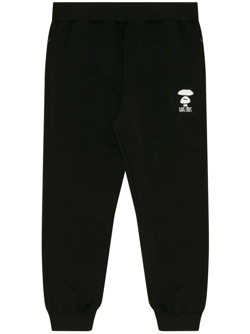 AAPE BY *A BATHING APE® logo-embroidered track pants - Black von AAPE BY *A BATHING APE®