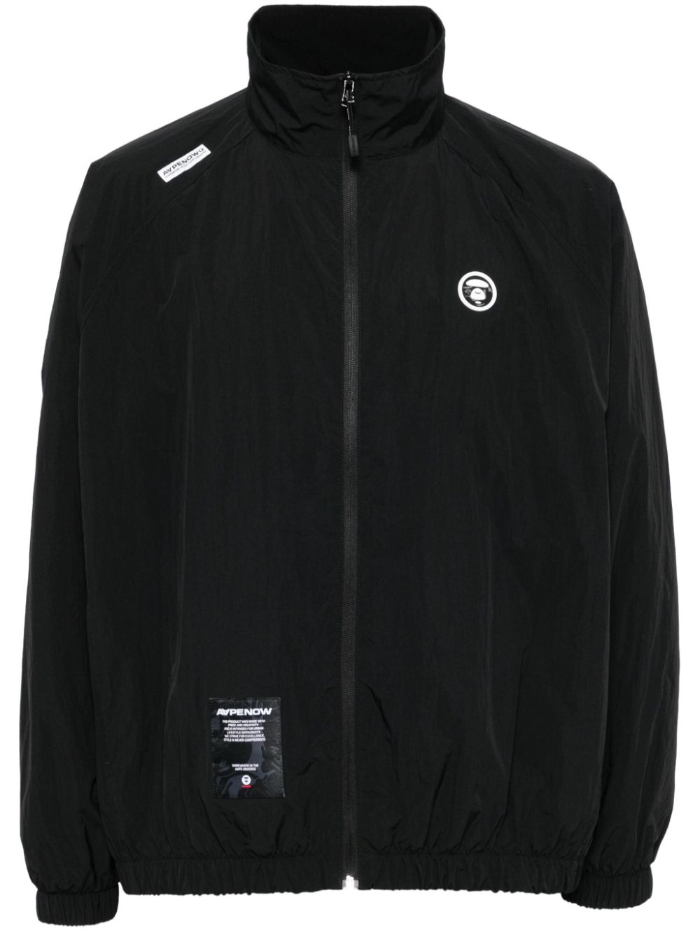 AAPE BY *A BATHING APE® logo-patch jacket - Black von AAPE BY *A BATHING APE®