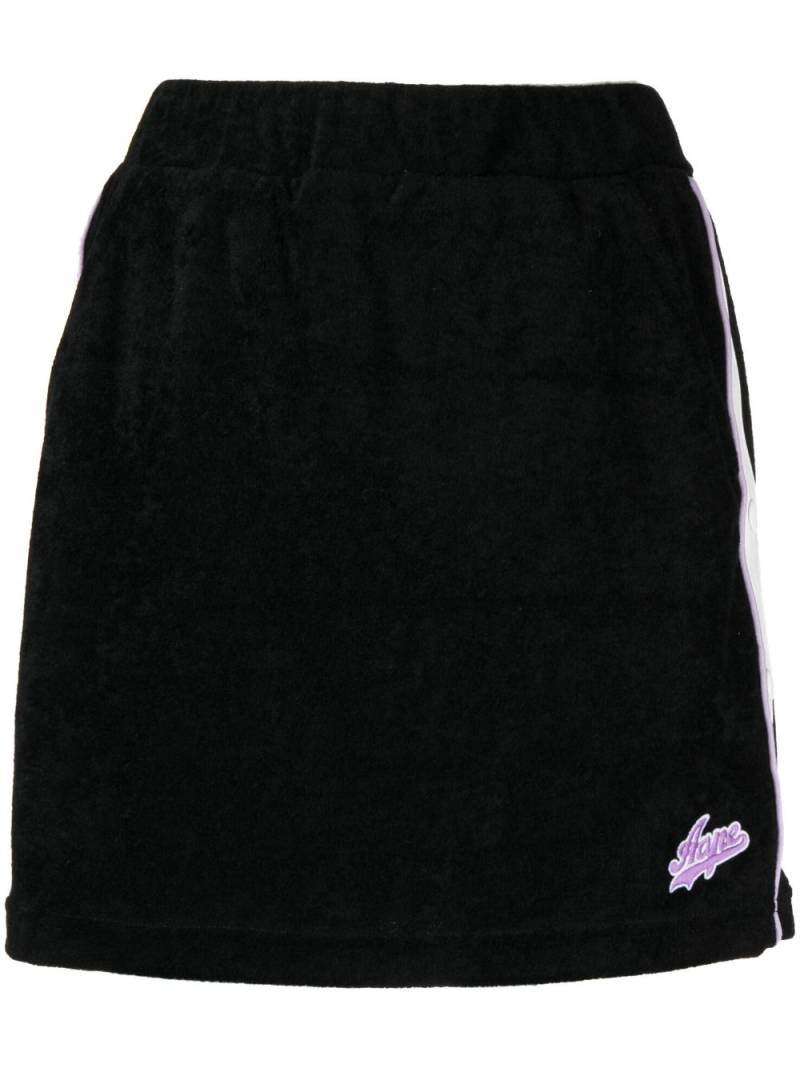 AAPE BY *A BATHING APE® logo-patch mini skirt - Black von AAPE BY *A BATHING APE®