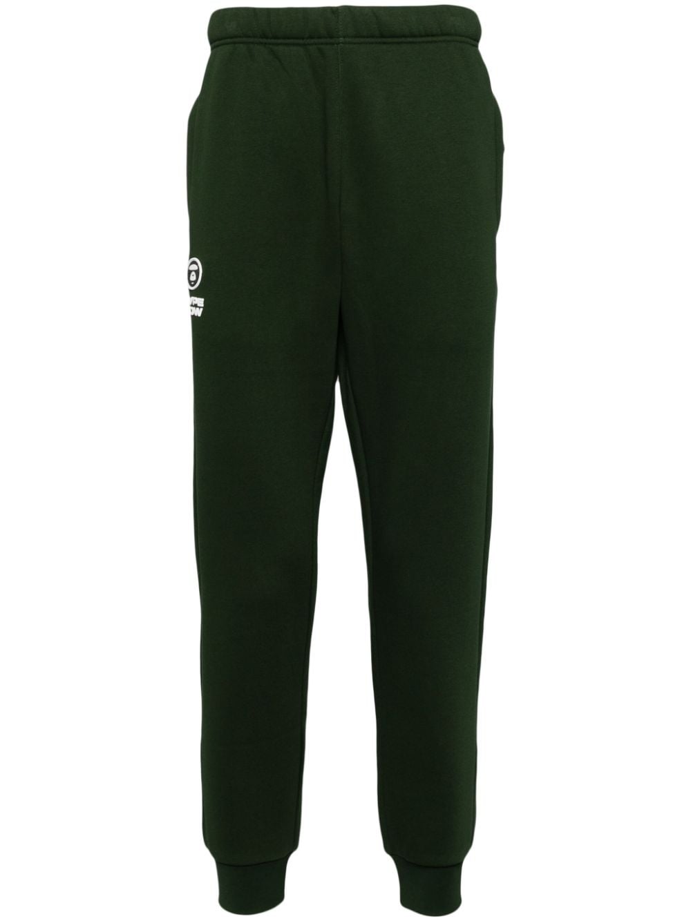 AAPE BY *A BATHING APE® logo patch track pants - Green von AAPE BY *A BATHING APE®