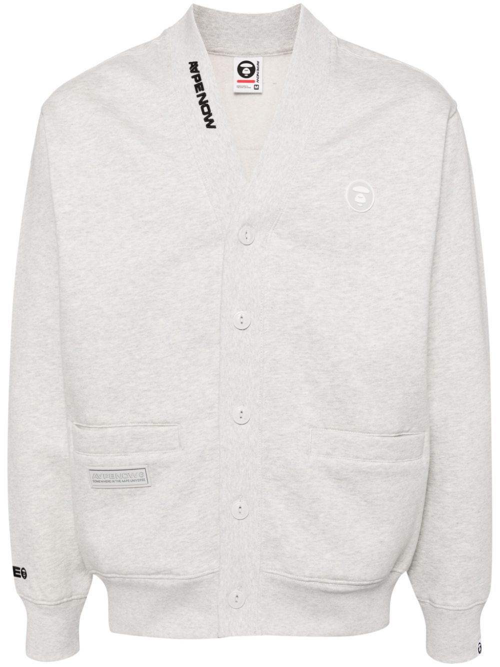 AAPE BY *A BATHING APE® logo-patched jacket - Grey von AAPE BY *A BATHING APE®