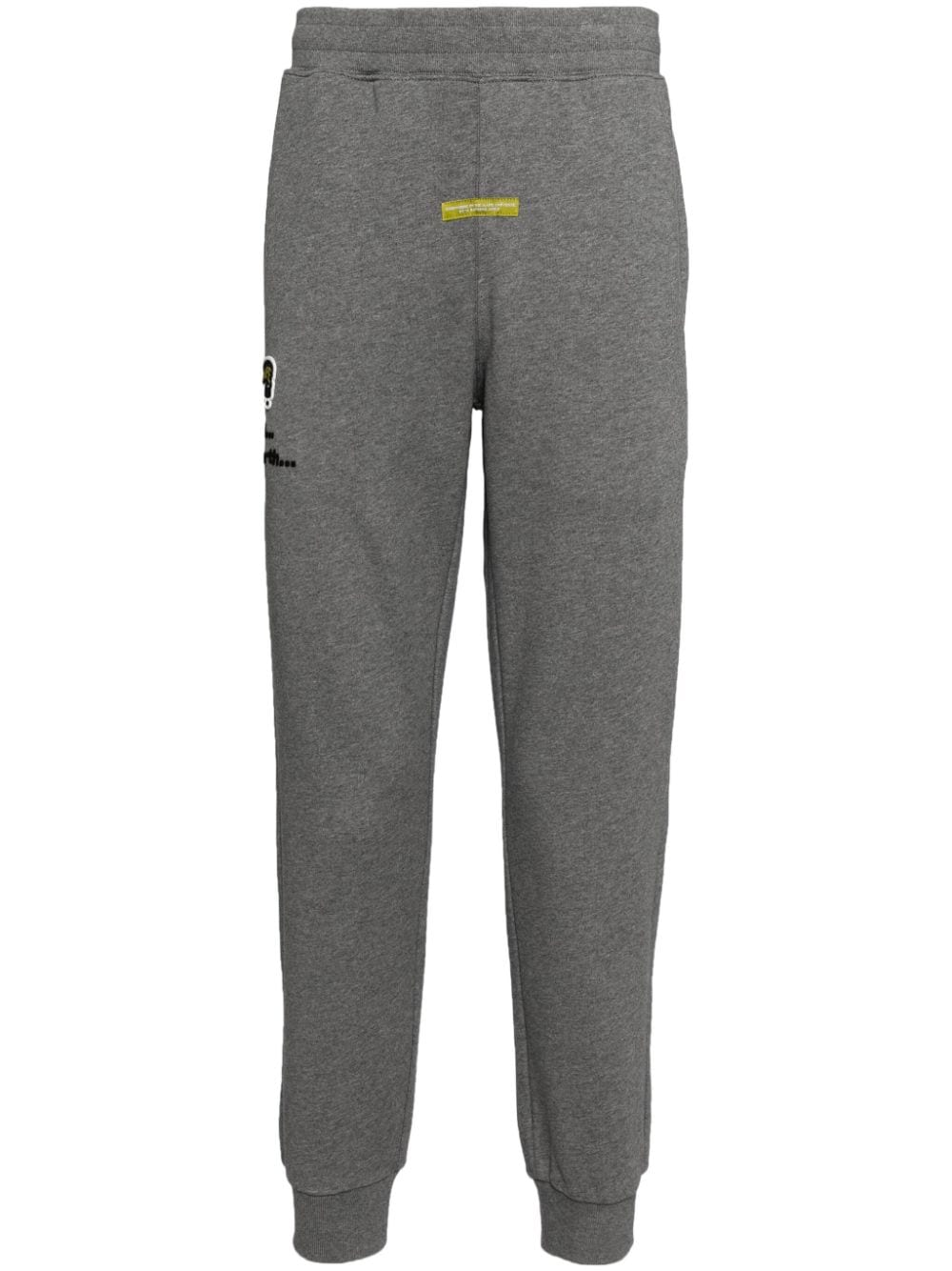 AAPE BY *A BATHING APE® logo-patched track pants - Grey von AAPE BY *A BATHING APE®