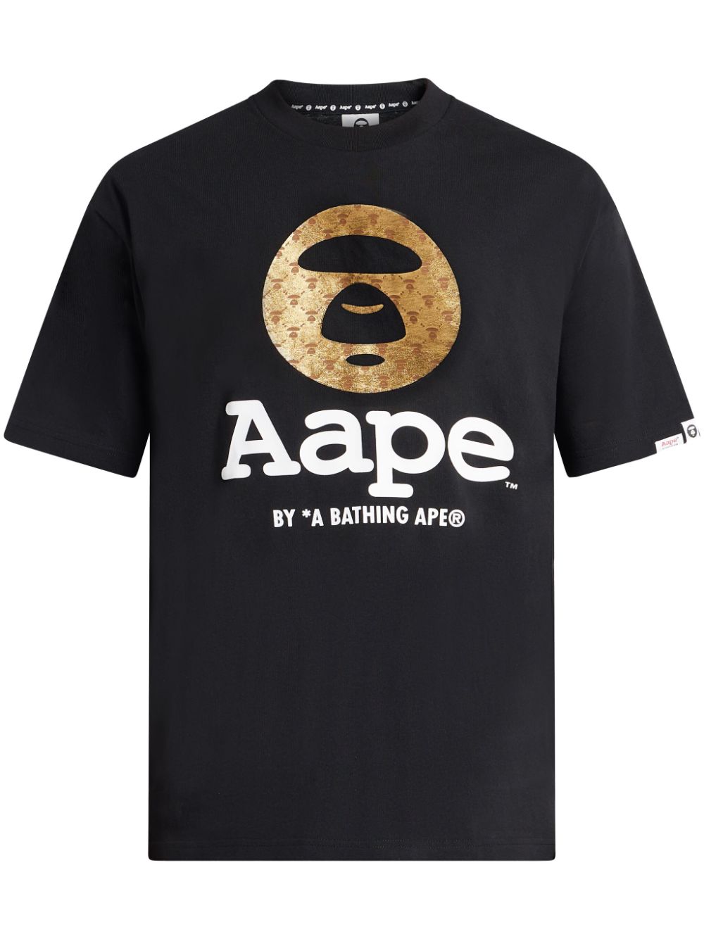 AAPE BY *A BATHING APE® logo-print T-shirt - Black von AAPE BY *A BATHING APE®