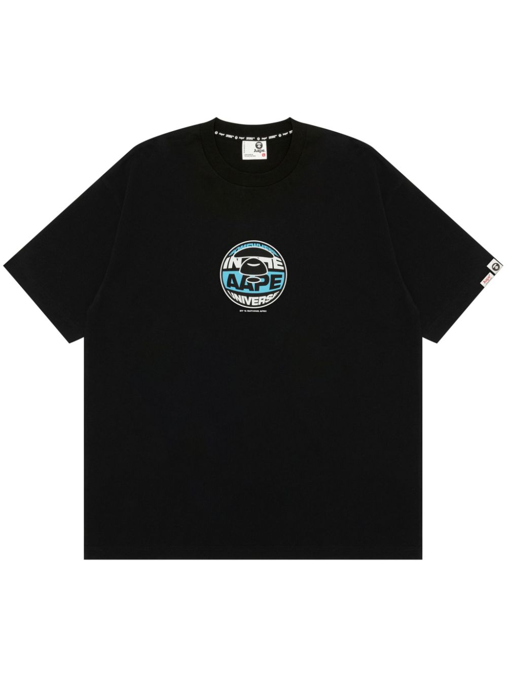 AAPE BY *A BATHING APE® logo-print T-shirt - Black von AAPE BY *A BATHING APE®