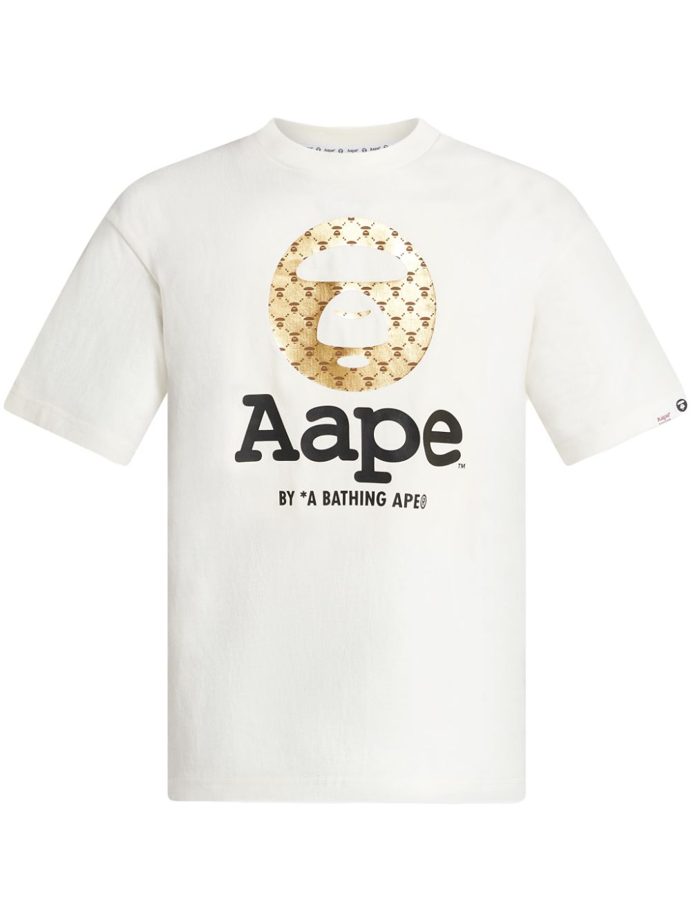 AAPE BY *A BATHING APE® logo-print T-shirt - White von AAPE BY *A BATHING APE®