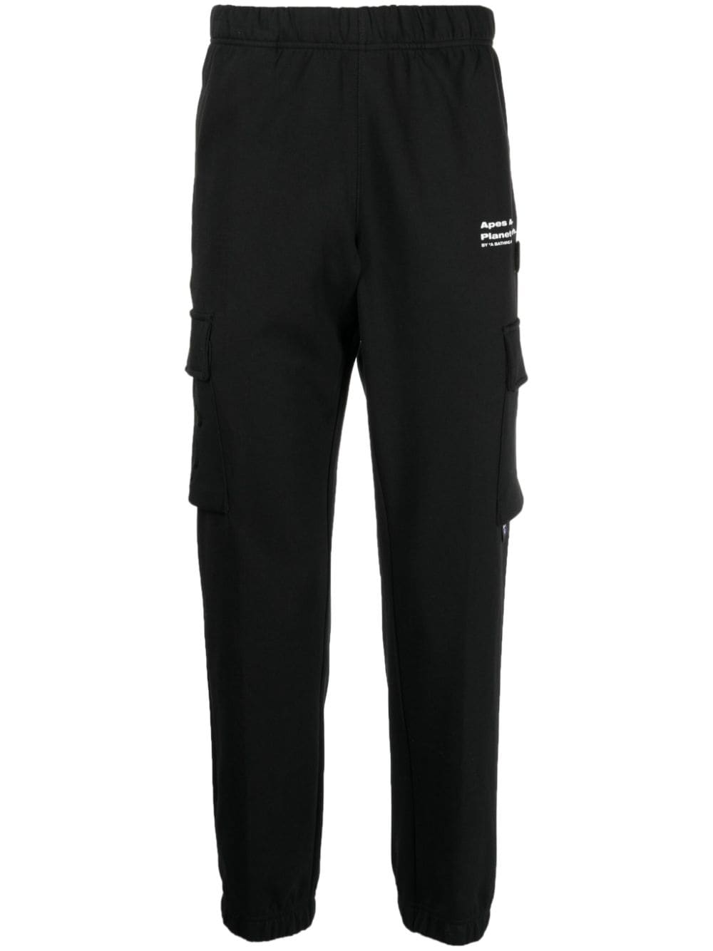 AAPE BY *A BATHING APE® logo-print cargo track pants - Black von AAPE BY *A BATHING APE®