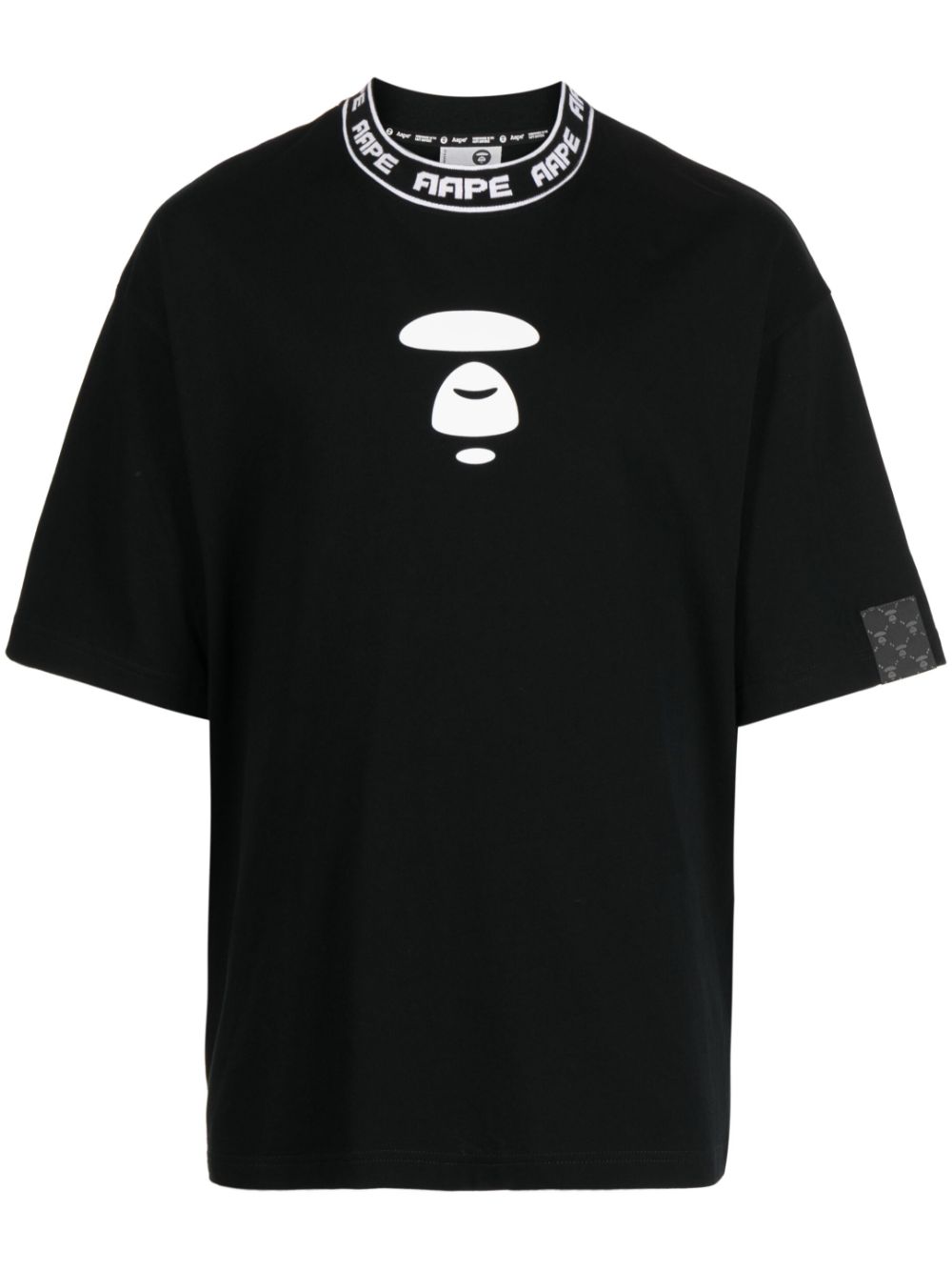 AAPE BY *A BATHING APE® logo-print cotton T-shirt - Black von AAPE BY *A BATHING APE®